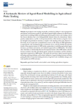 A systematic review of agent-based modelling in agricultural water trading