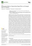 Asymmetric effects of agricultural input prices on farmgate prices in Türkiye