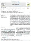 Quantifying spatially explicit LCA midpoint characterization factors to assess the impact of specific farming practices on ecosystem services