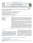 Assessment of SIMDualKc model for irrigation scheduling of winter wheat in the Haouz plain, Morocco