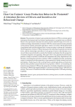 How can farmers' green production behavior be promoted? A literature review of drivers and incentives for behavioral change