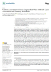 Carbon assessment of greek organic red wine with life cycle assessment and planetary boundaries