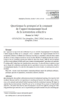 Questionner le pourquoi et le comment de l'approvisionnement local de la restauration collective