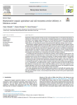 Regenerative organic agriculture and soil ecosystem service delivery: a literature review
