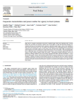 Corporate concentration and power matter for agency in food systems