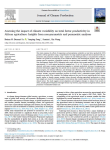 Assessing the impact of climate variability on total factor productivity in African agriculture: insights from non-parametric and parametric analyses