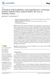 Evaluation of the profitability and competitiveness of strategic products with the policy analysis matrix: the case of Tekirdag, Türkiye