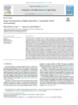 Smart environments in digital agriculture: a systematic review and taxonomy