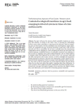 Contested ecological transitions in agri-food: emerging territorial systems in times of crisis and insecurity