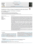 Identification of drivers of change of emerging food safety risks in Europe