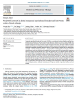 Projected increase in global compound agricultural drought and hot events under climate change