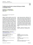 Traditional agroforestry systems in Europe revisited: a systematic review