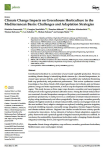 Climate change impacts on greenhouse horticulture in the Mediterranean basin: challenges and adaptation strategies