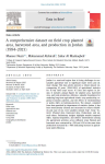A comprehensive dataset on field crop planted area, harvested area, and production in Jordan (1994-2023)
