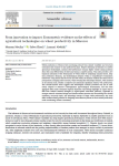 From innovation to impact: econometric evidence on the effects of agricultural technologies on wheat productivity in Morocco