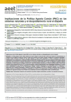 Implicaciones de la Pol&iacute;tica Agraria Com&uacute;n (PAC) en los sistemas naturales y el despoblamiento rural en Espa&ntilde;a