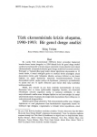 Türkiye ekonomisinde krizin olusumu, 1990-1993: bir genel denge analizi