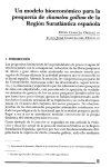 Un modelo bioeconómico para la pesquería de chamelea gallina de la Región Suratlántica española