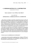 Mondialisation de la distribution