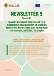 SmartAL Newsletter, n. 5 - September 2021 - Master: European Innovations for a Sustainable Management of Albanian Territories, Rural Areas and Agriculture: Instruments, policies, strategies