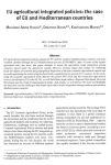 EU agricultural integrated policies: the case of EU and mediterranean counties