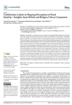 Certification labels in shaping perception of food quality  Insights from polish and belgian urban consumers