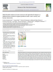 Multi-decadal analysis of water resources and agricultural change in a Mediterranean semiarid irrigated piedmont under water scarcity and human interaction