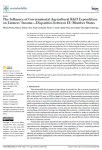 The influence of governmental agricultural R&D expenditure on farmers incomedisparities between EU member states