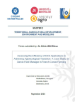 Assessing the efficiency of DSS applications in achieving agroecological transition: a case study on Xarvio field manager in french cereal farming