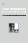 Revue internationale des sciences sociales