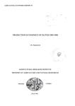 Production economics of olives l985-l988