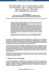 Typologie et évolution des systèmes de vulgarisation agricole et rurale en Méditerranée