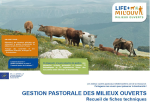 Gestion pastorale des milieux ouverts : recueil de fiches techniques