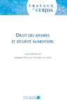 Droit des affaires et sécurité alimentaire