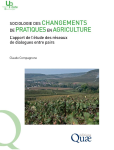 Sociologie des changements de pratiques en agriculture