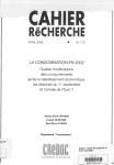La consommation en 2002 : quelles modifications des comportements après le ralentissement économique, les attentats du 11 septembre et l'arrivée de l'Euro ?