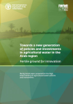 Towards a new generation of polices and investments in agricultural water in the Arab region: fertile ground for innovation