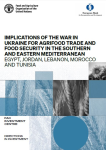 Implications of the war in Ukraine for agrifood trade and food security in the Southern and Eastern Mediterranean: Egypt, Jordan, Lebanon, Morocco and Tunisia