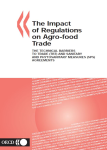 The impact of regulations on agrofood trade: The technical barriers to trade (TBT) and sanitary and phytosanitary measures (SPS) agreements