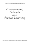 Environnement, schools and active learning