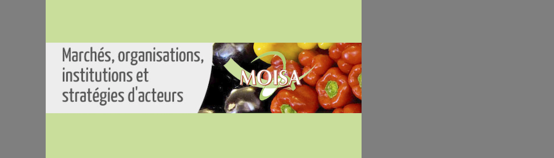 Séminaire MOISA « Systèmes Alimentaires en Méditerranée » - SAM 9 