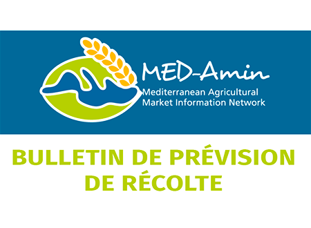 MED-Amin : 2ème Bulletin de prévision de récolte 2022