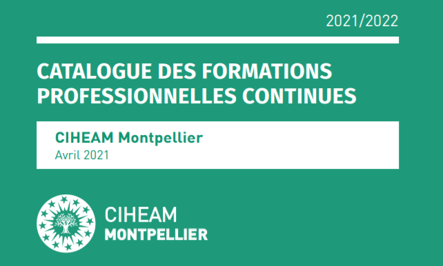 CIHEAM Montpellier Continuing Education Catalog