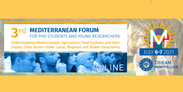 Actes du 3ème MedForum organisé par le CIHEAM Montpellier