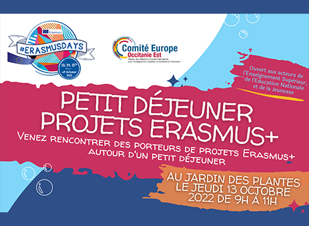 Erasmus Days des porteurs et futurs porteurs de projets