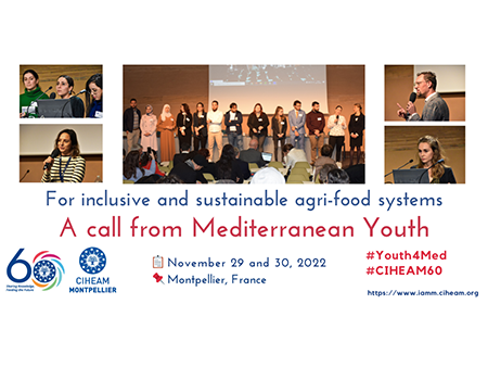 For its 60th Anniversary, the CIHEAM Montpellier brings Mediterranean Youth to the fore!