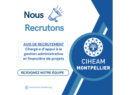 AVIS DE RECRUTEMENT : Chargé.e d’appui à la gestion administrative et financière de projets