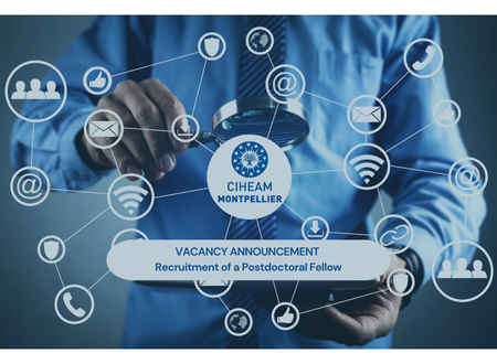 VACANCY ANNOUNCEMENT : Recruitment of a Postdoctoral Fellow