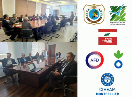 ARADINA: Official presentation to the new Lebanese Ministers for Agriculture and the Environment
