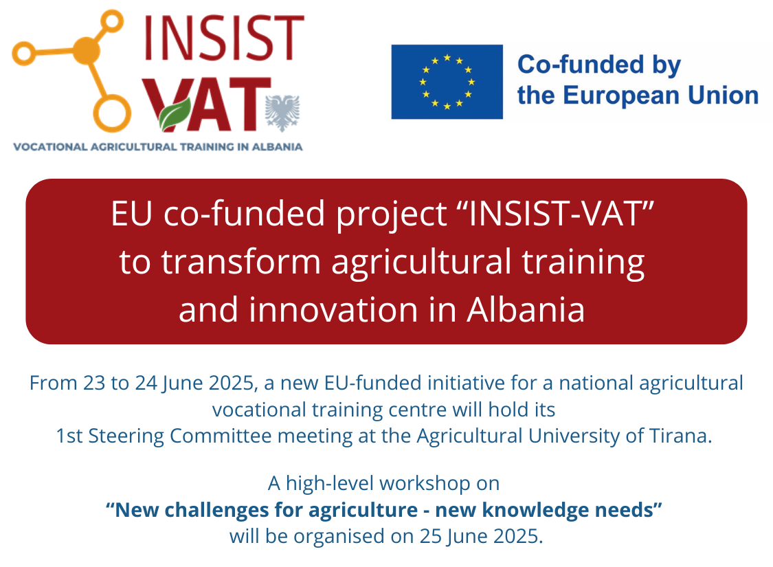 First High-level workshop & Steering Committee of the Erasmus+ project “INSIST-VAT”
